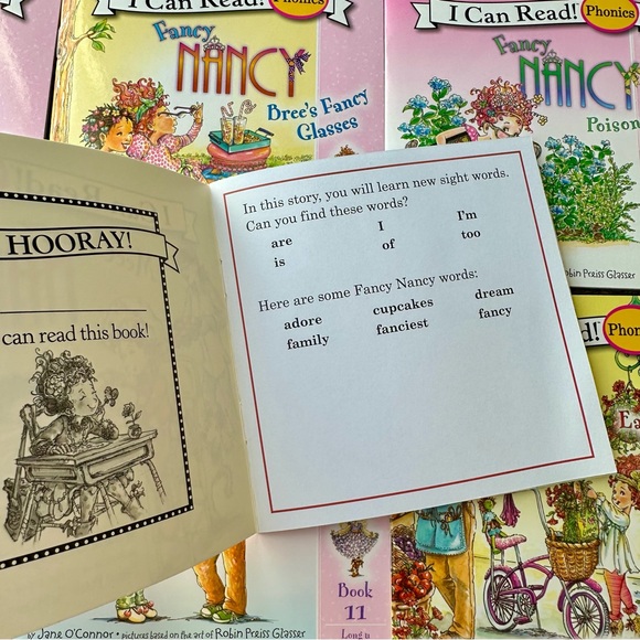 Fancy Nancy Book Lot - Fancy Nancy I Can Read Books, Fancy Nancy Christmas, etc - Picture 15 of 16